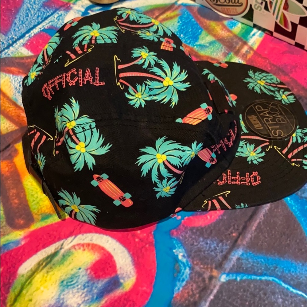 OFFICIAL 5 panel strap back hat - Picture 2 of 5